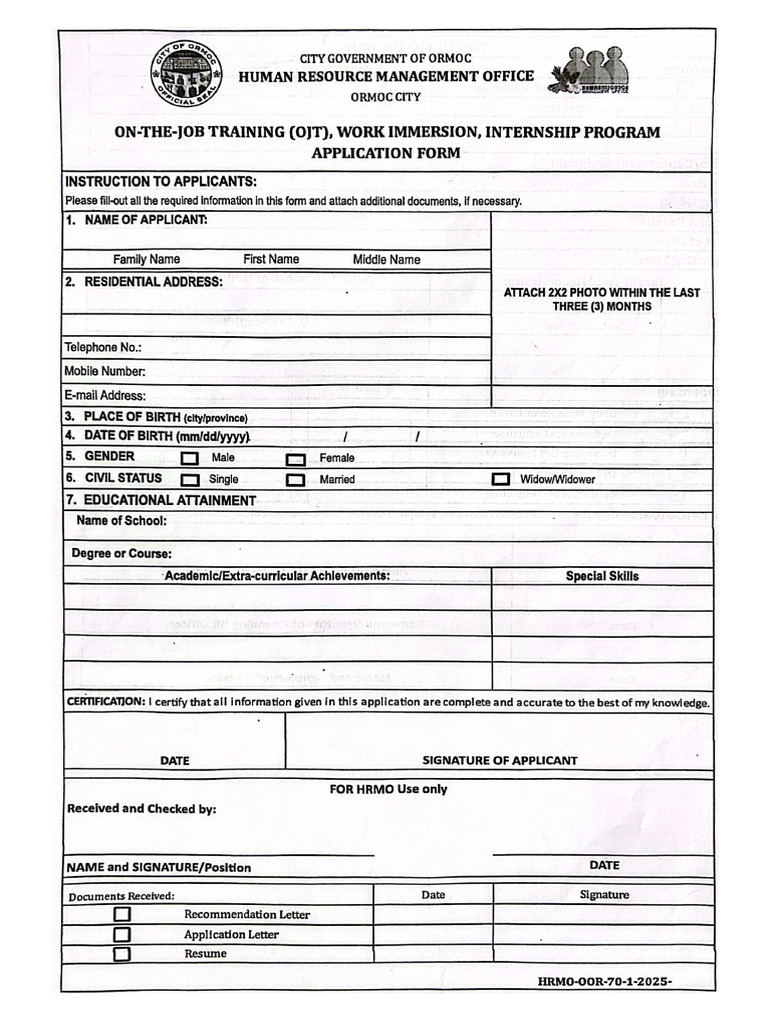 Lgu Application | PDF