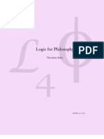 Logic for Philosophy: An Introduction to Logic for Students of Contemporary Philosophy