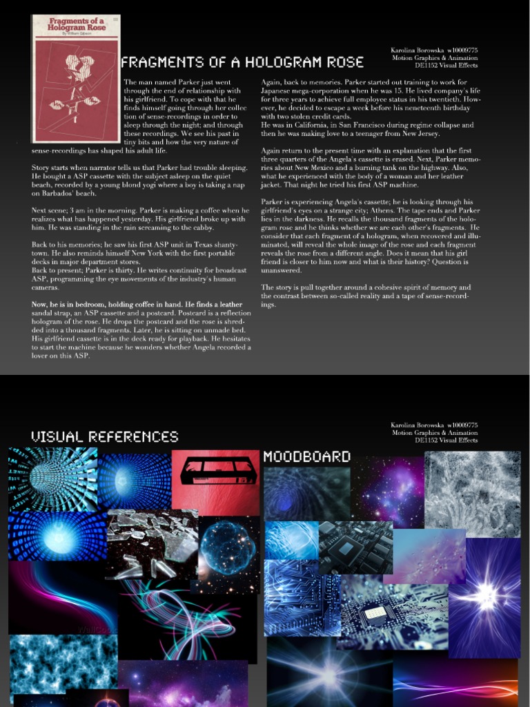 Title Sequence Presentation | PDF | Animation | Compact Cassette