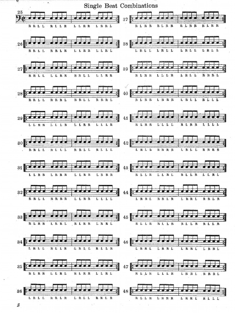 Stone Single Beat 25-48 | PDF