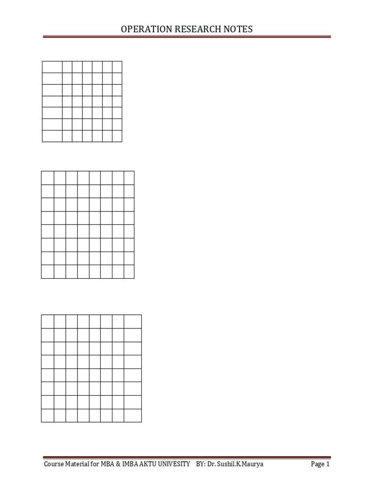 Hungarian Method for Assignment Problem | PDF | Applied Mathematics ...