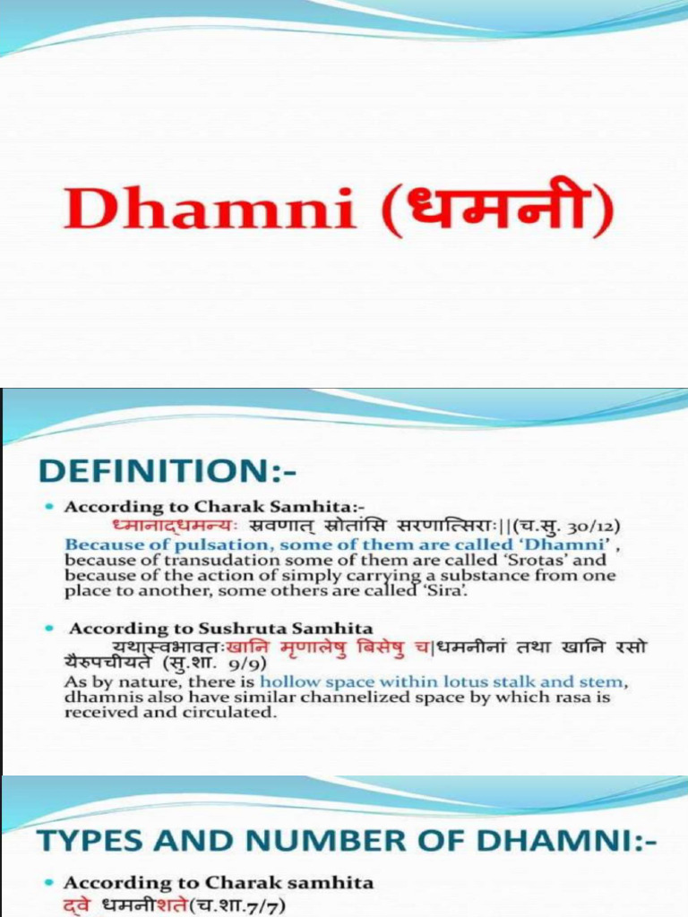Dhamani | PDF