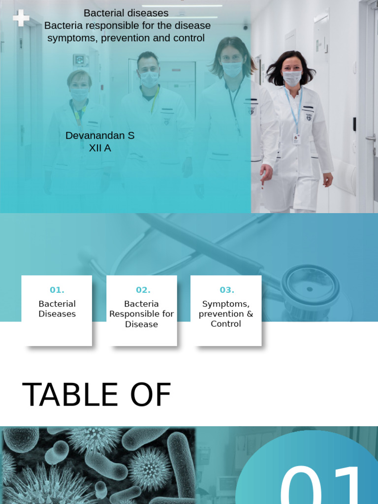 Bacterial Diseases Prevention Control | PDF | Bacteria | Infection