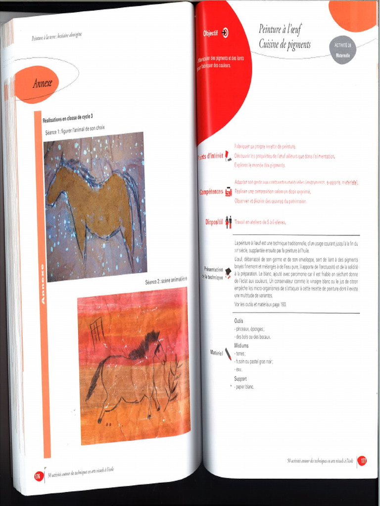 50 Activités Autour Des Techniques en Arts Visuels À L'école | PDF
