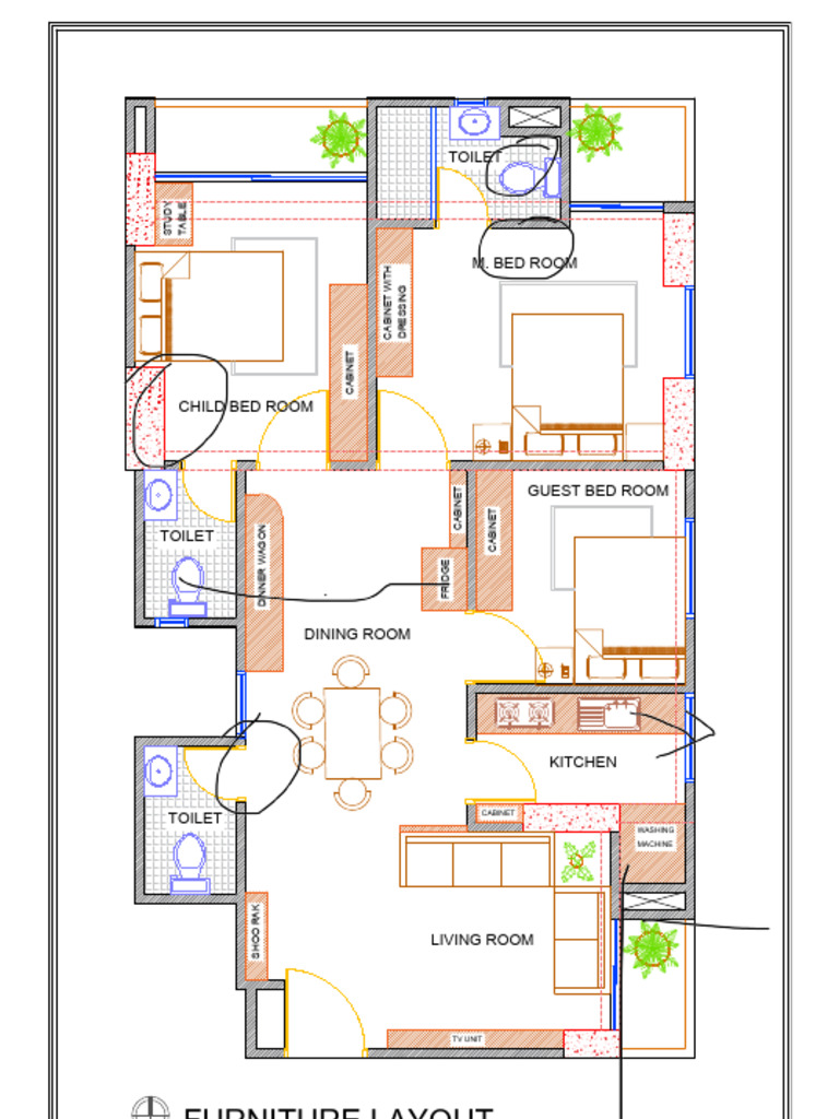 Furniture Layout 2 | PDF