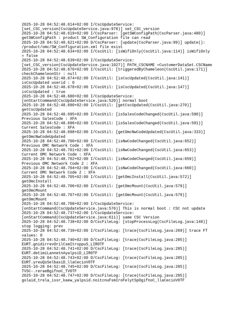 Prev CSC Log | PDF | Computer File | Computer Data