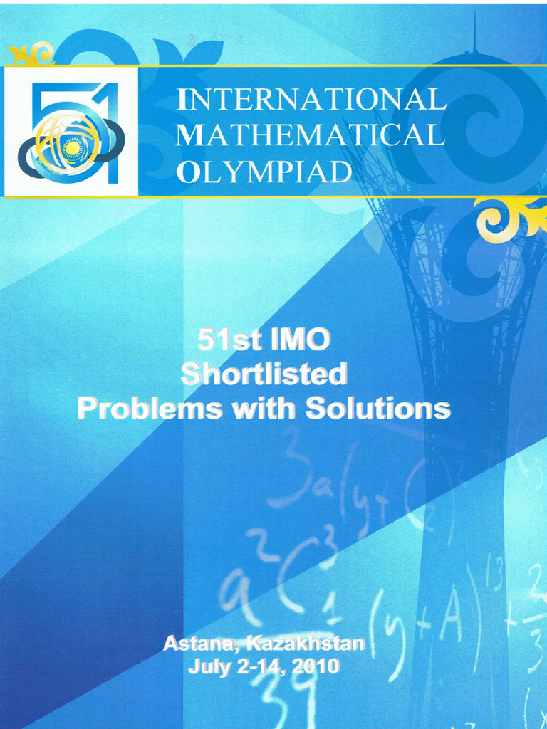 HTTPSWWW - Imo Official - orgproblemsIMO2010SL PDF | PDF | Mathematics ...