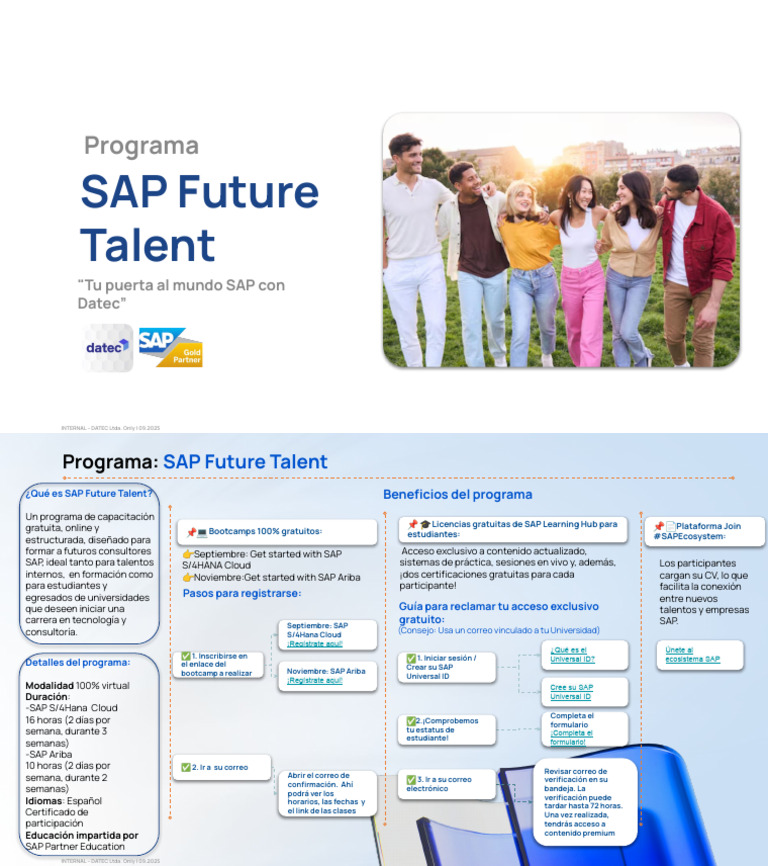 Programa SAP Future Talent 2025 | PDF