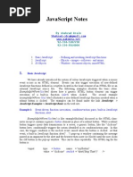 Download javascript notes by Shahzad Asghar Arain SN9407657 doc pdf