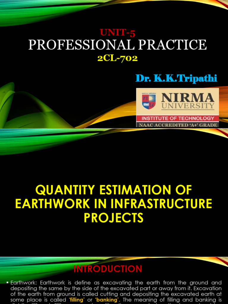 Estimating Earthwork in Highway Banking | PDF | Area | Slope
