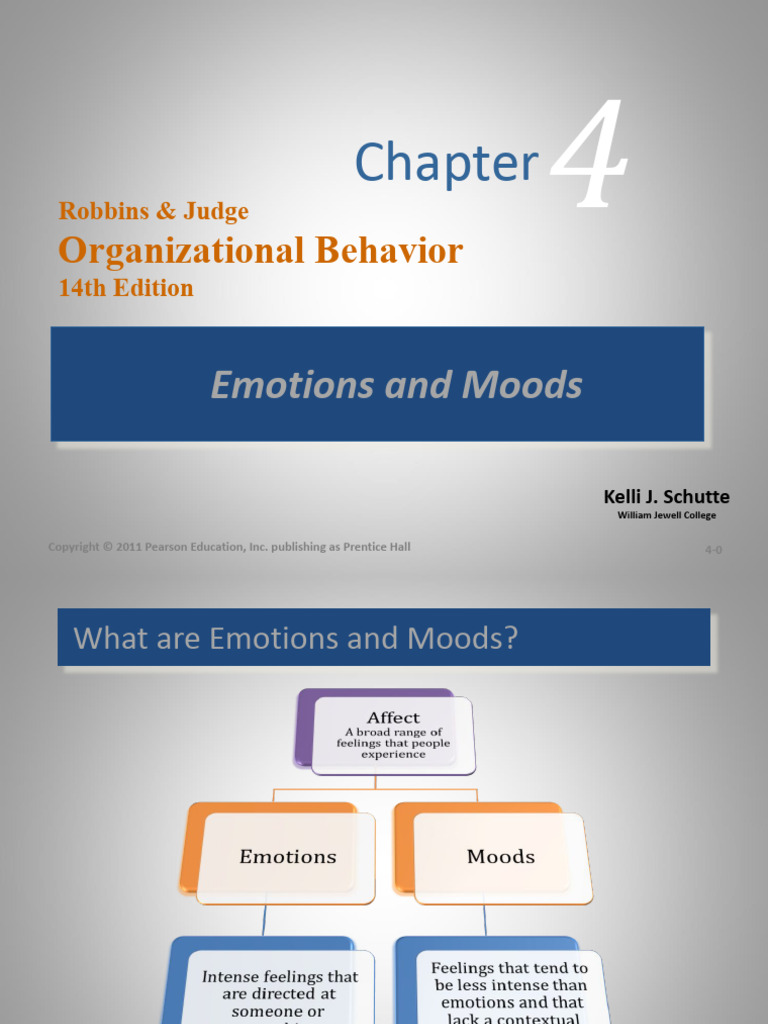 Understanding Emotions and Moods in OB | PDF | Emotions | Mental Health