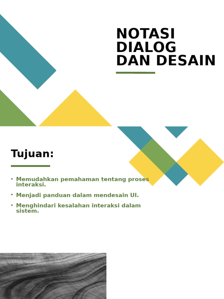 Notasi Dialog untuk Desain UI Efektif | PDF