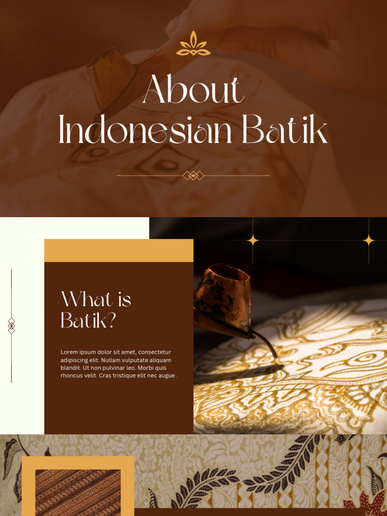 Understanding Indonesian Batik Art | PDF