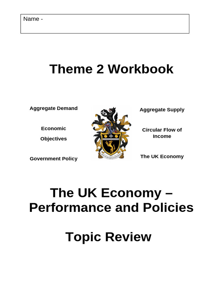 Theme 2 Workbook - Topic Review | PDF | Inflation | Unemployment