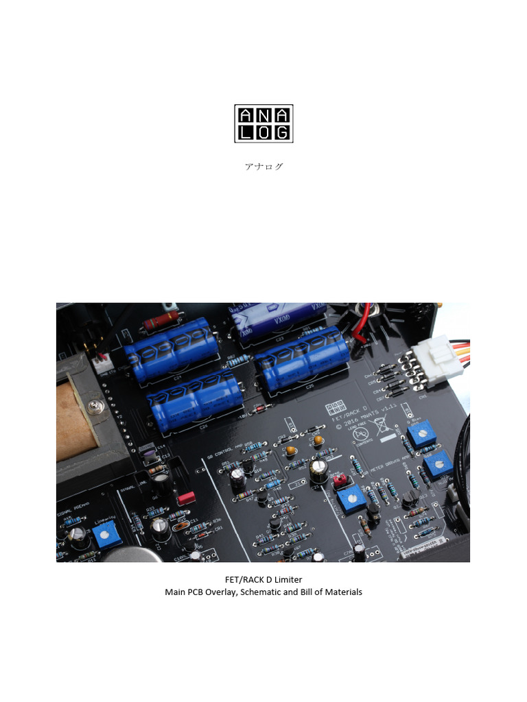 Fet Rack D Doc v1.11 | PDF