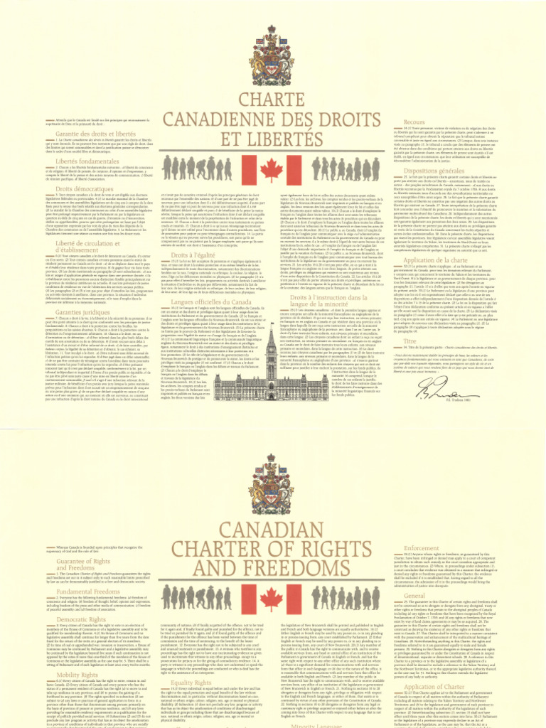 Canada - Charter of Rights | PDF