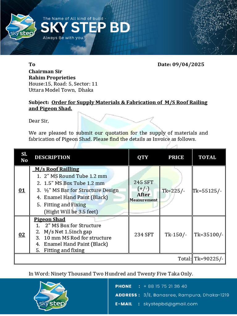 Rohim Properties | PDF