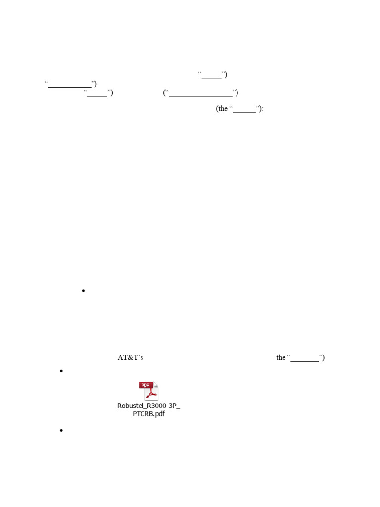 AT&T Network Compatibility Notice for R3000-3P | PDF | Indemnity | Damages