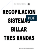 Sistemas Billar Tres Bandas