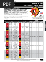 Romac Style 501 Couplings Guide | PDF | Pipe (Fluid Conveyance) | Screw