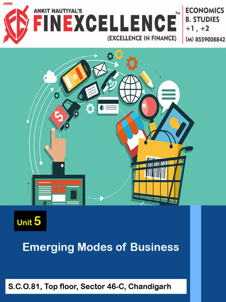 Chapter-5 Emerging Modes of Business | PDF