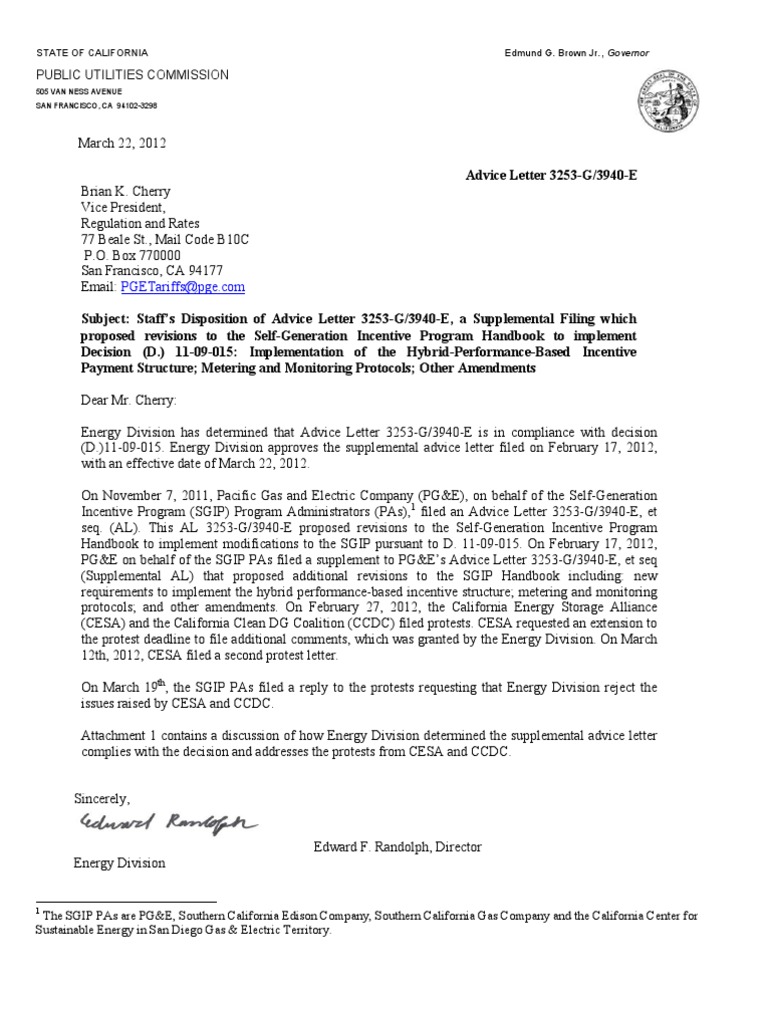 Gas 3253GA Sgip Handbook PDF Cogeneration Renewable Energy