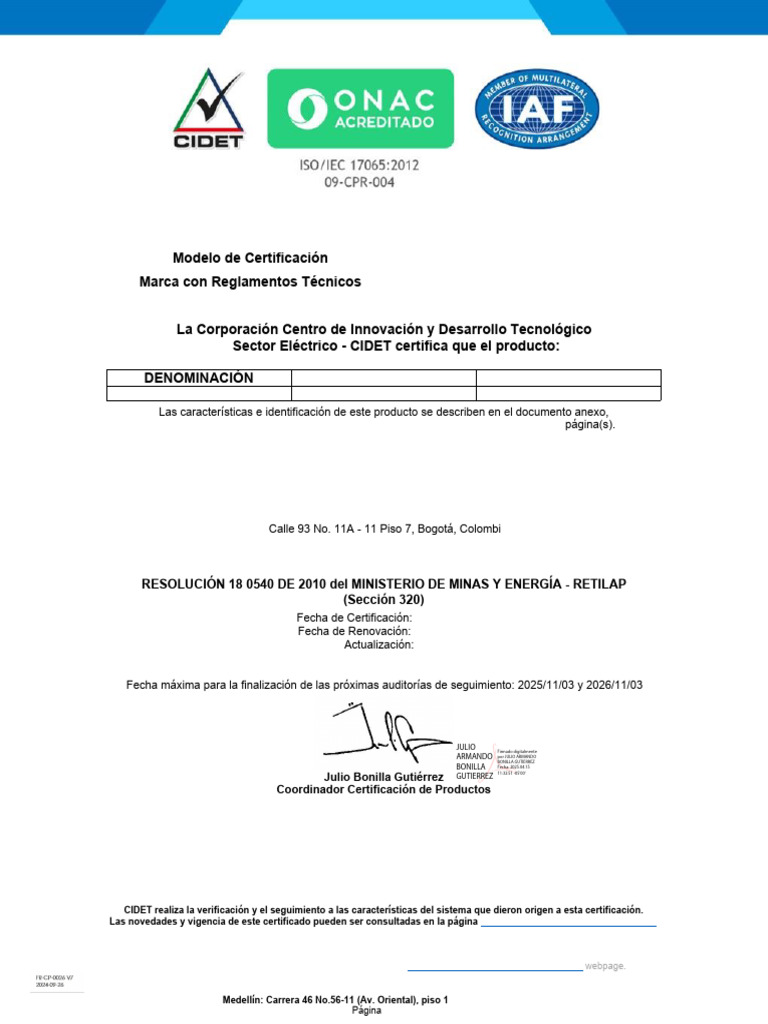 Cidet 06173 - Indoor y CK 15042025 | PDF