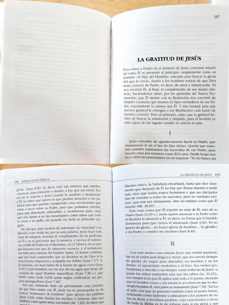 La Gratitud de Jesús hacia el Padre | PDF | Cristo (título) | Jesús