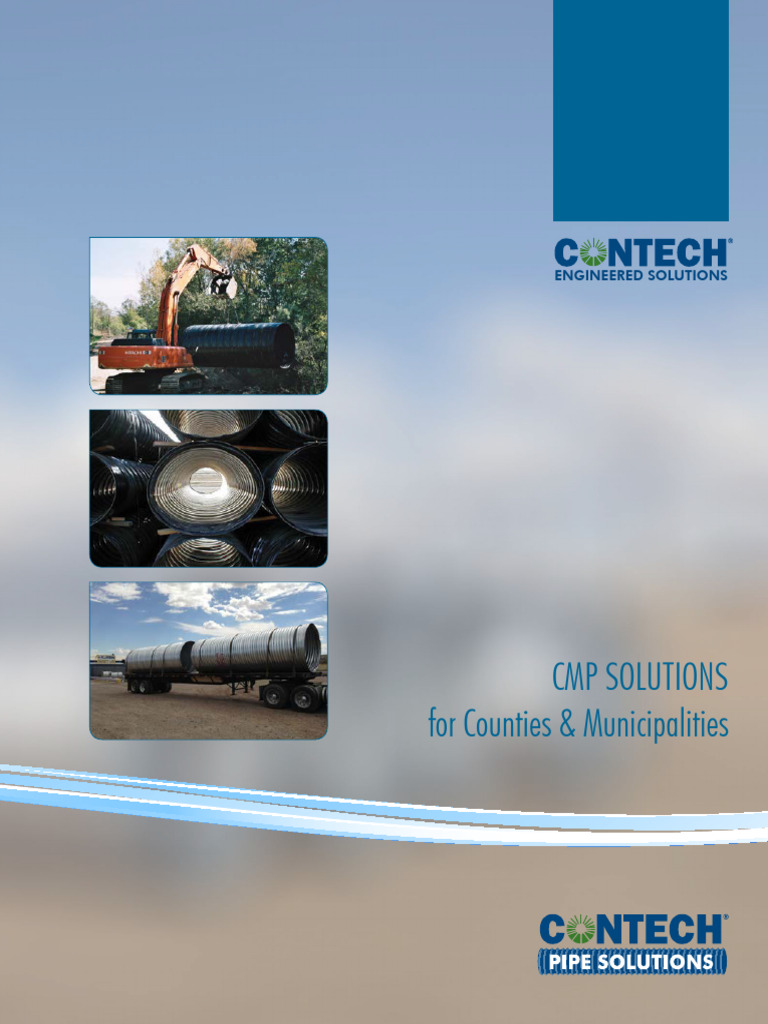 County CMP Bro | PDF | Pipe (Fluid Conveyance) | Corrosion