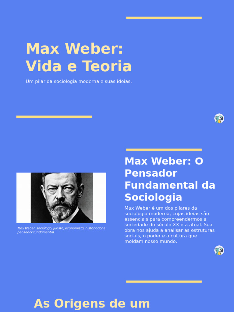 Teorias de Max Weber na Sociologia Moderna | PDF | Max Weber | Sociologia