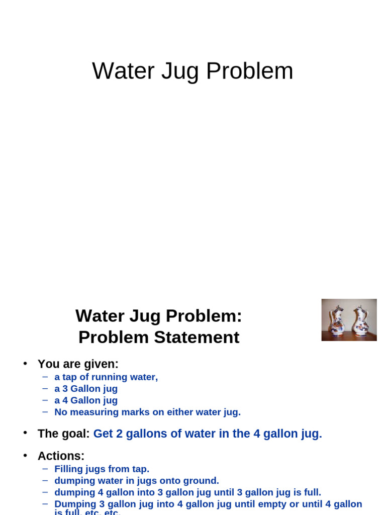 1 6 Water Jug Problem | PDF | Mathematics | Applied Mathematics