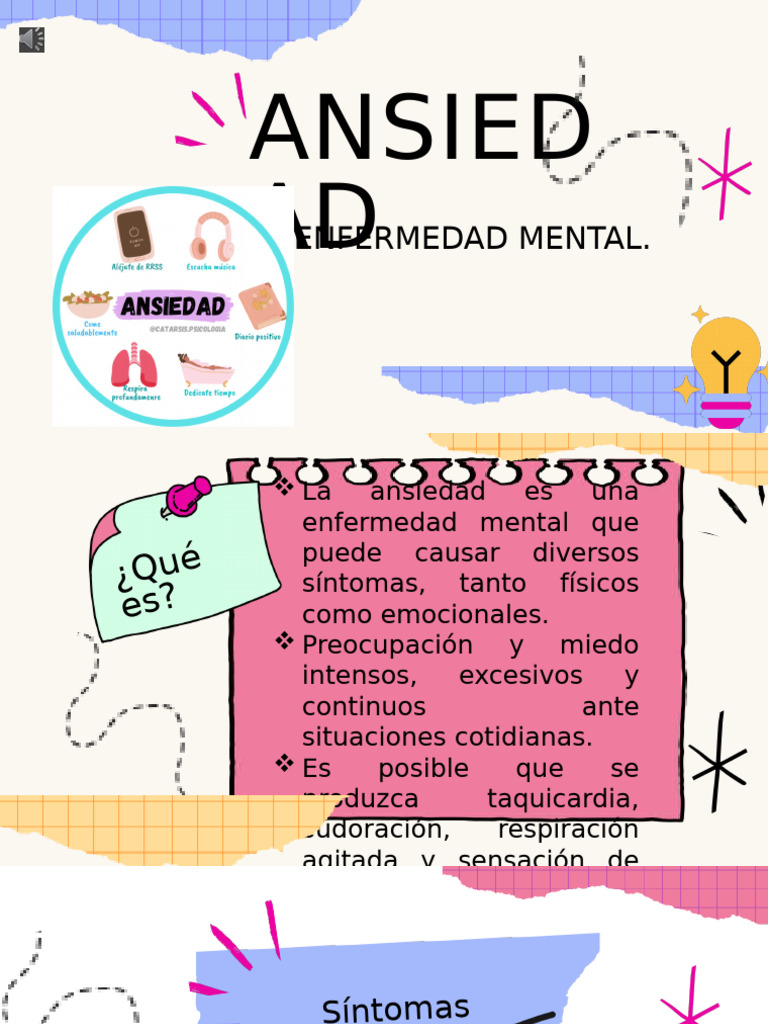 Que Es La Ansiedad | PDF | Ansiedad | Sicología