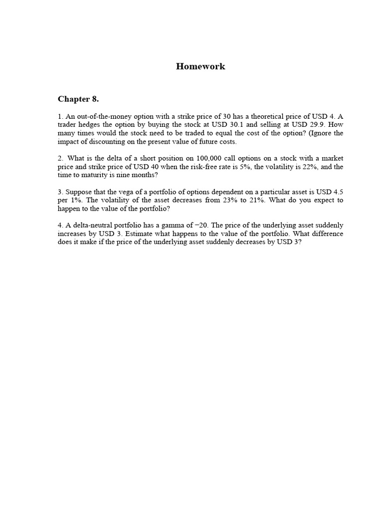 Homework 2025 | PDF