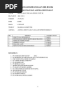 Borang Penilaian Kebersihan Dan Keceriaan Tandas