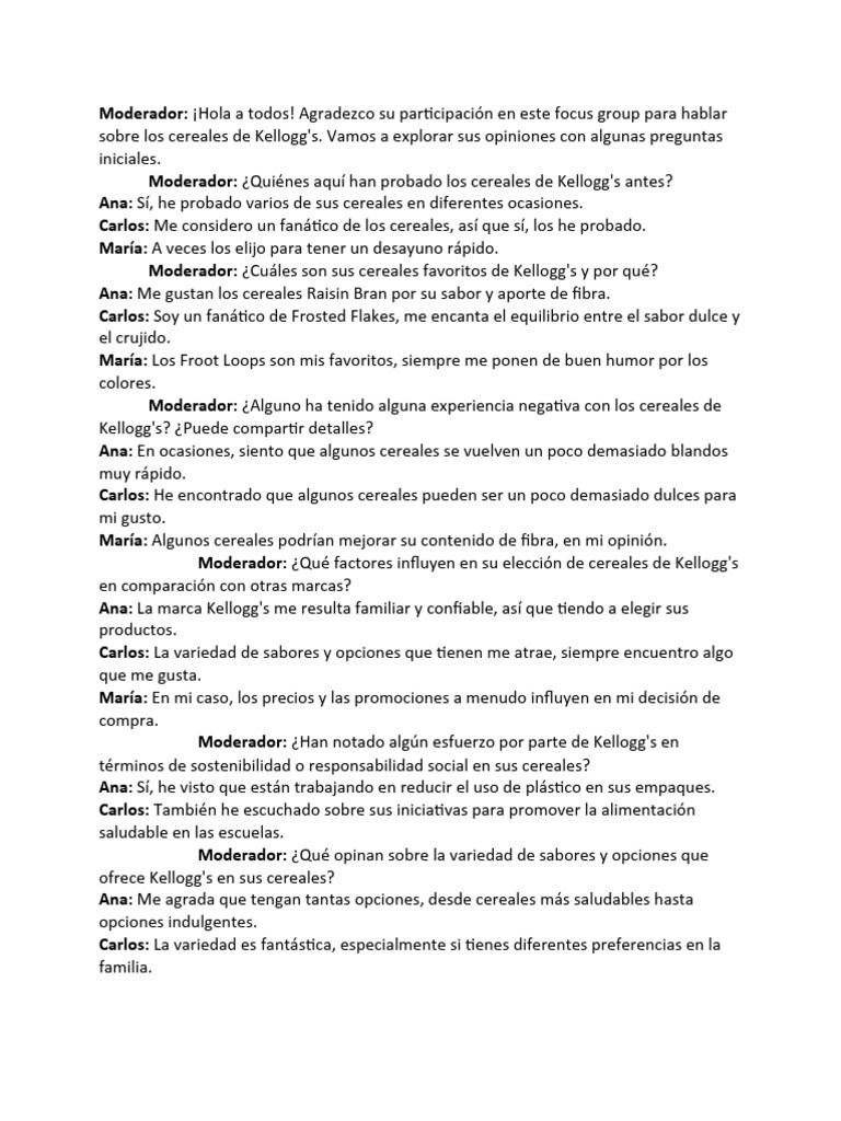 Transcript 2 | PDF | Cereales