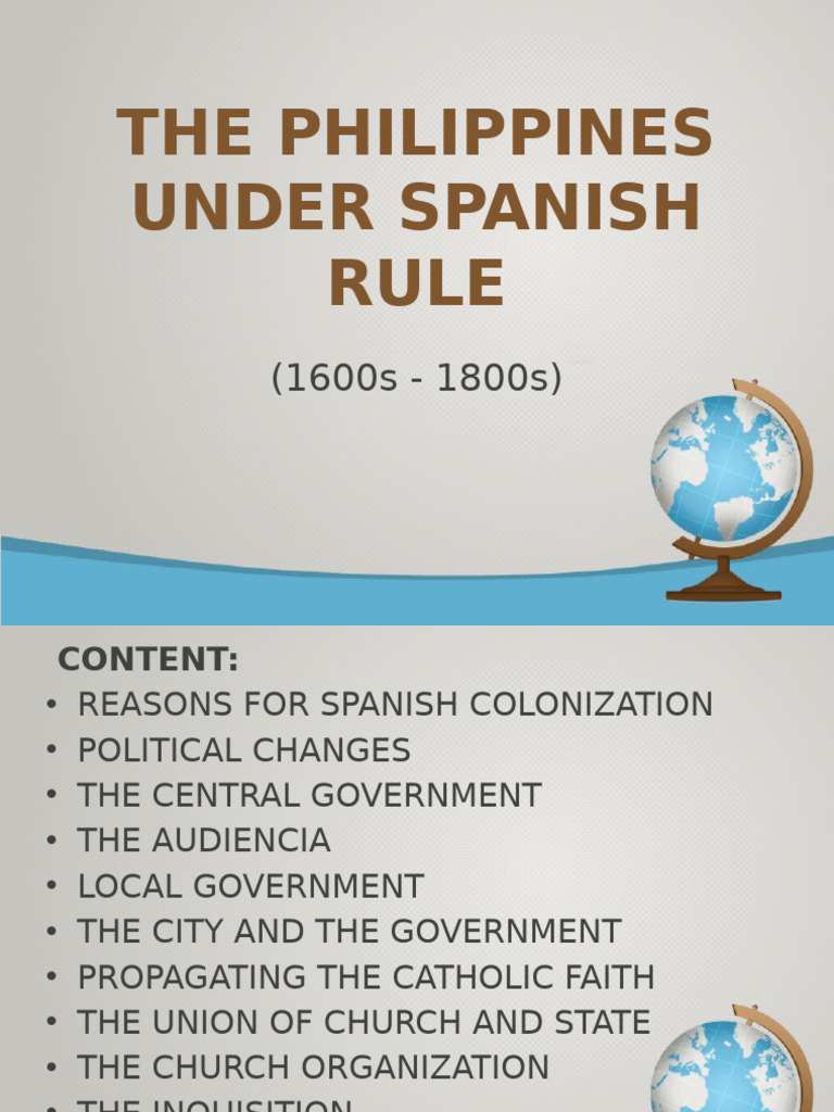 Spanish Colonial Rule in the Philippines | PDF | Spanish Empire ...