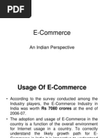 E-Commerce: An Indian Perspective