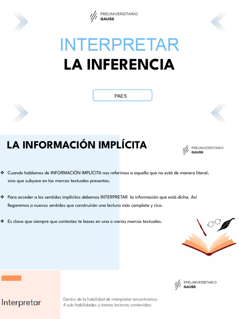 Cómo Inferir Información Implícita | PDF | Inferencia | Información
