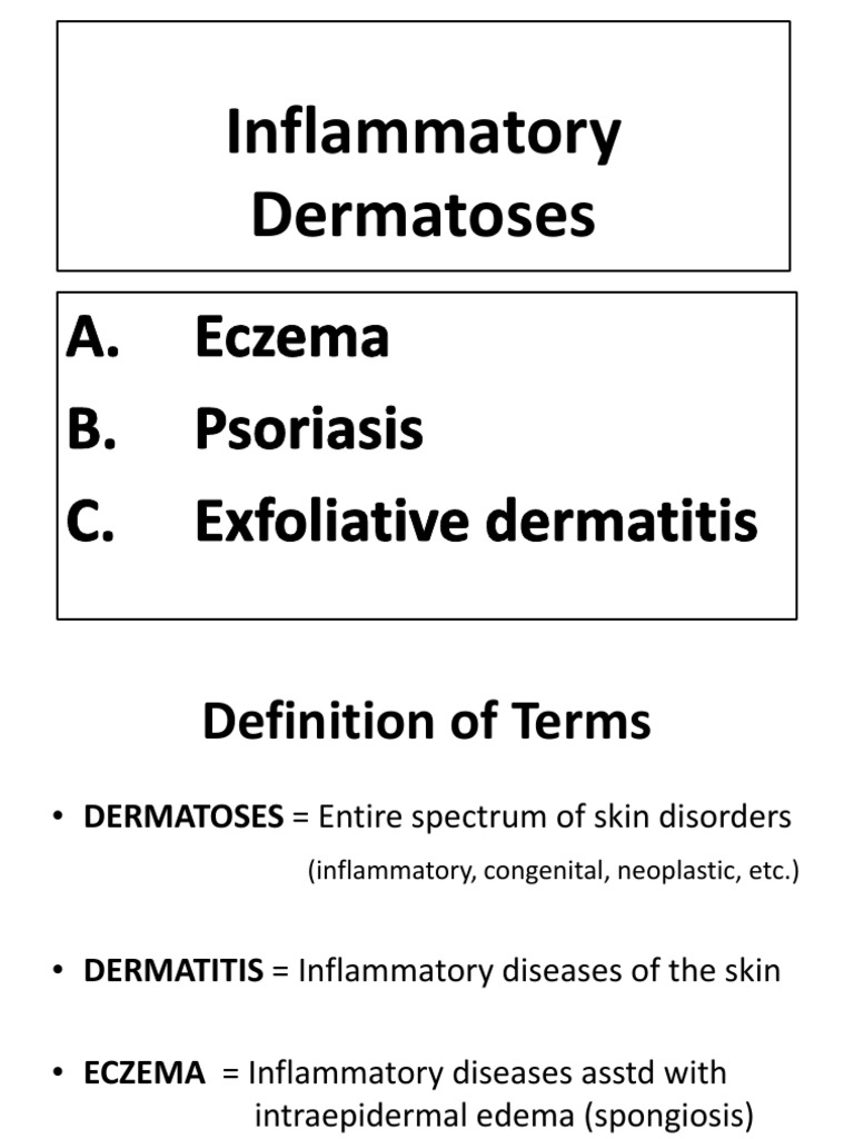 Inflammatory Skin Disorders Overview | PDF | Wellness | Science ...