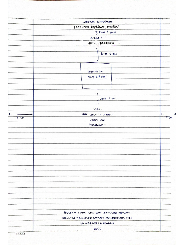 Format Laporan Inak Fixx | PDF