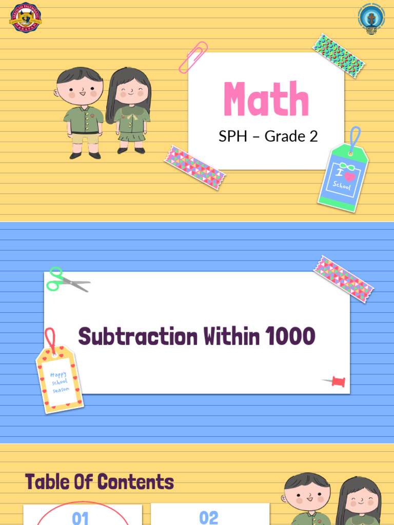 Grade 2 Subtraction Strategies Guide | PDF | Subtraction | Elementary ...