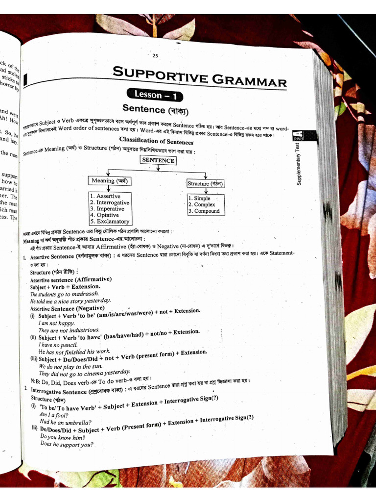 Supportive English Grammar | PDF