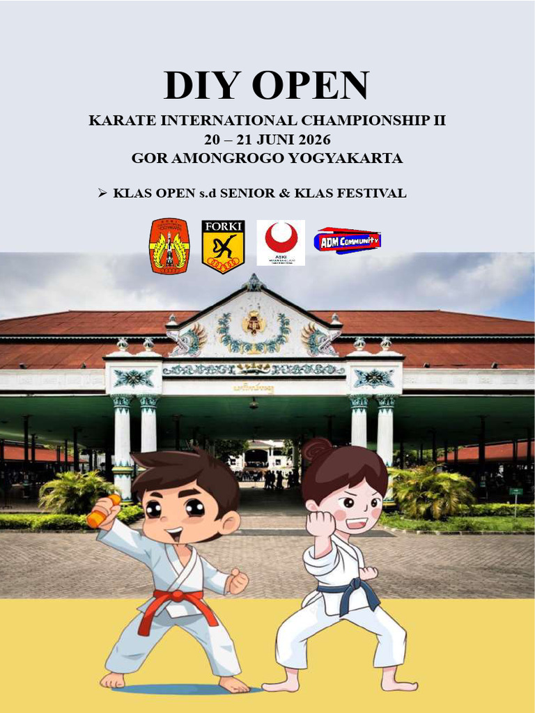Proposal Diy Open Karate Championship 2026 Pdf