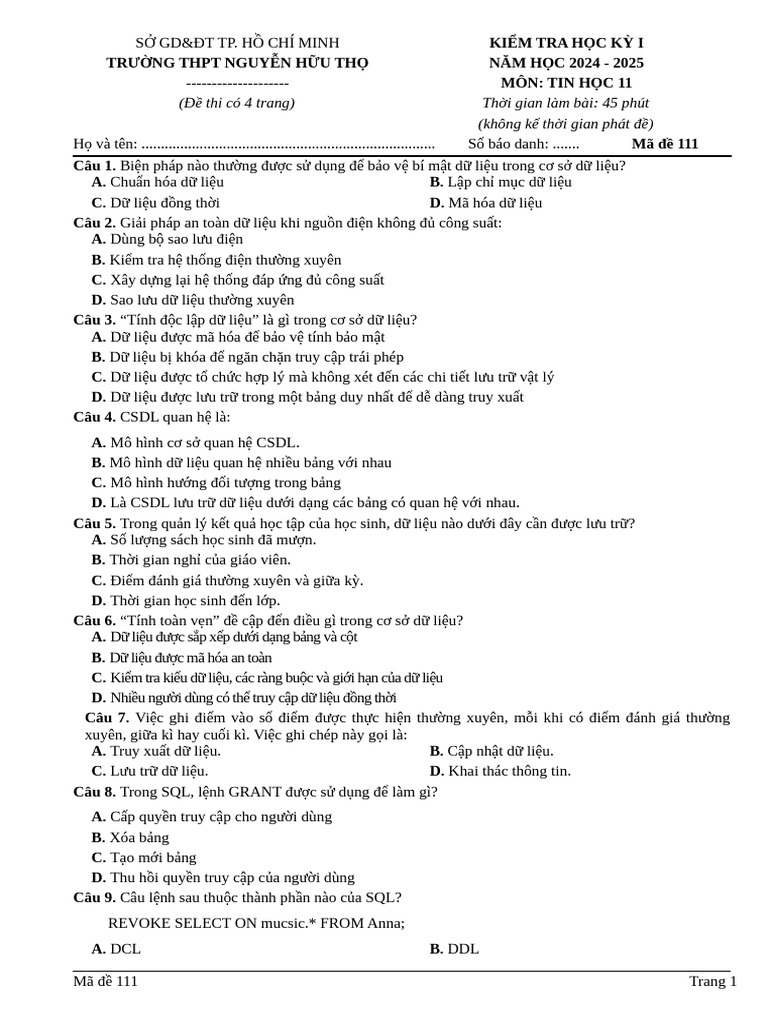 Ma de 111 | PDF