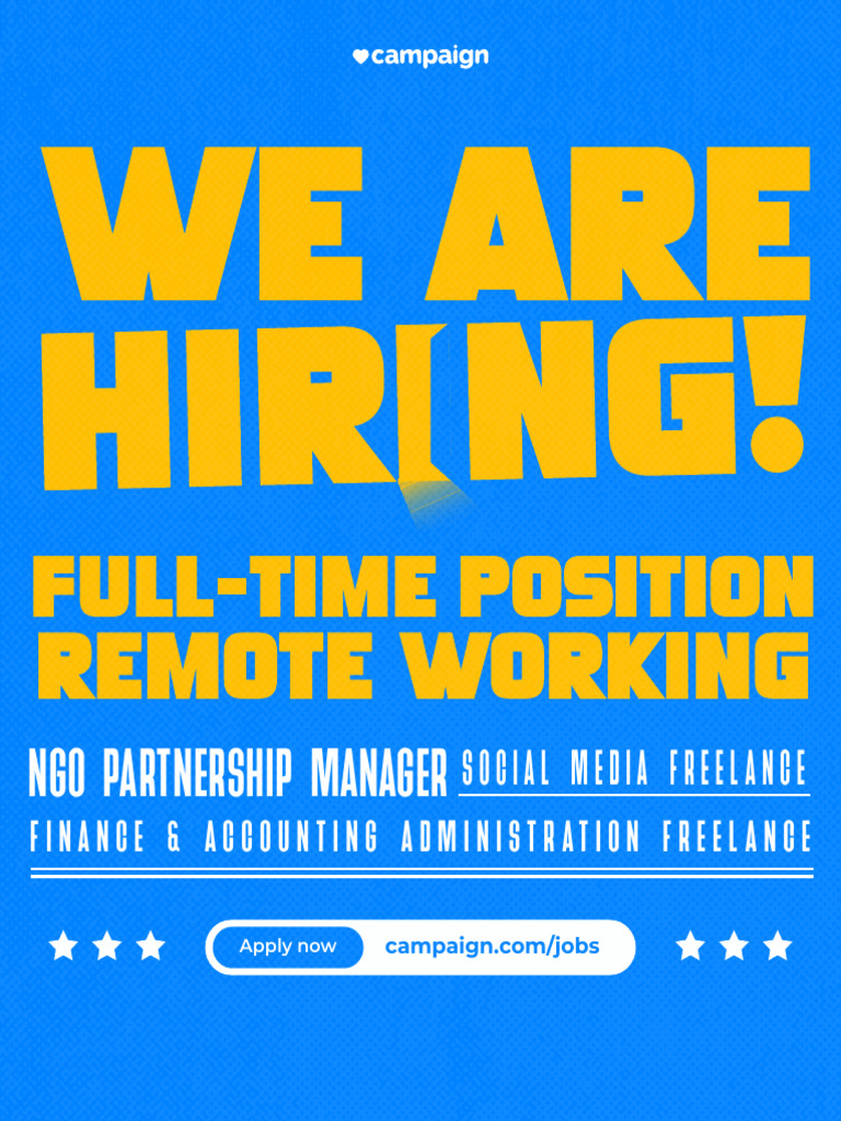 Job Opportunity Remote Work 1711728422 | PDF | Non Governmental ...