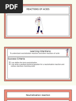 Everyday Neutralization Examples | PDF | Chemistry | Chemical Substances