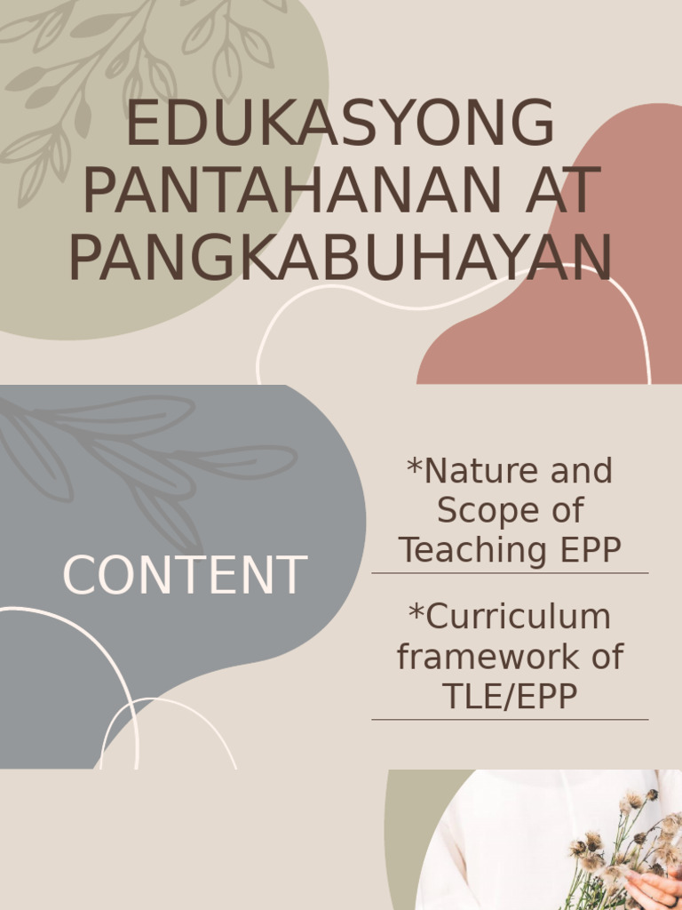 Introduction To Epp 2 Prelim | PDF | Educational Technology | Learning