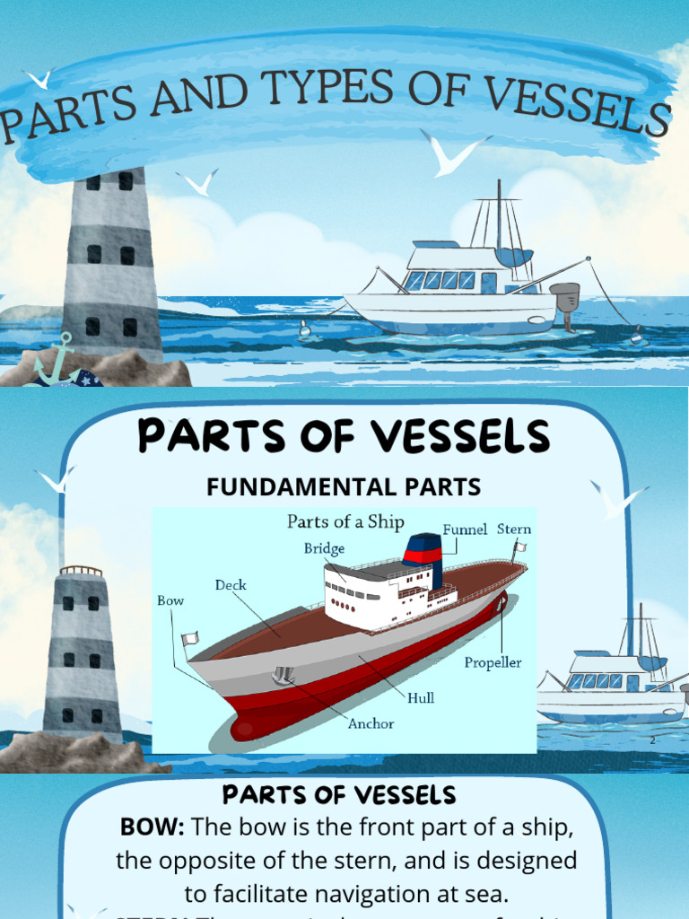 Main Transport Vessel Types Explained | PDF | Ships | Stern