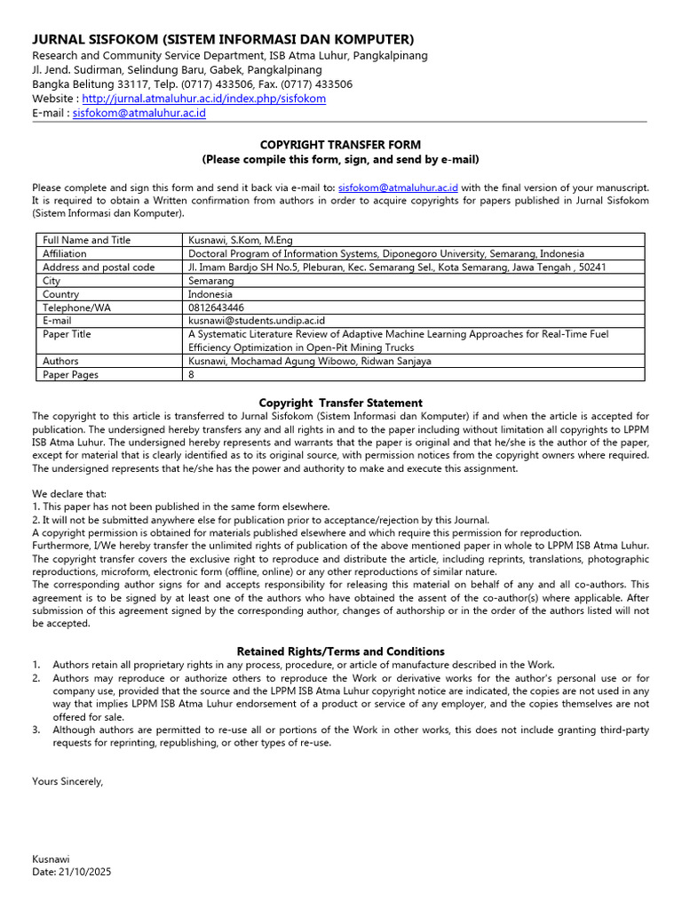 Copyright+Transfer+Form+Sisfokom Form+ (1) + (2) + (2) + | PDF ...
