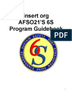Insert Org AFSO21'S 6S Program Guidebook